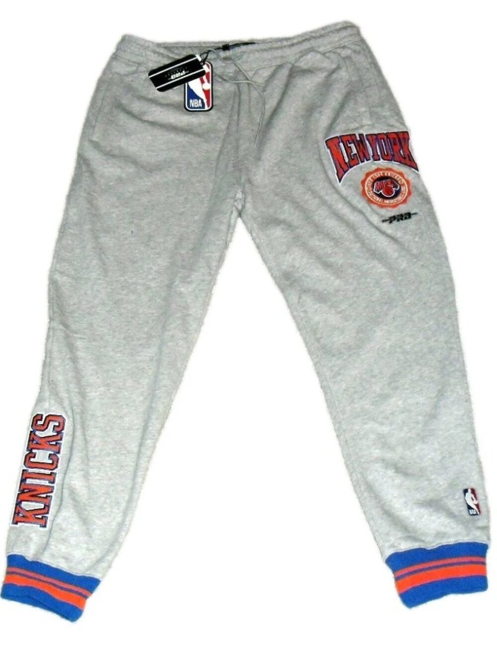 New York Knicks Pro Standard Mens Sz. Large Sweatpants Joggers Embroidered Logo